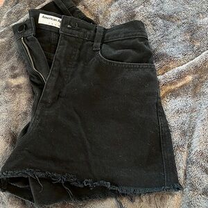 American apperel black shorts